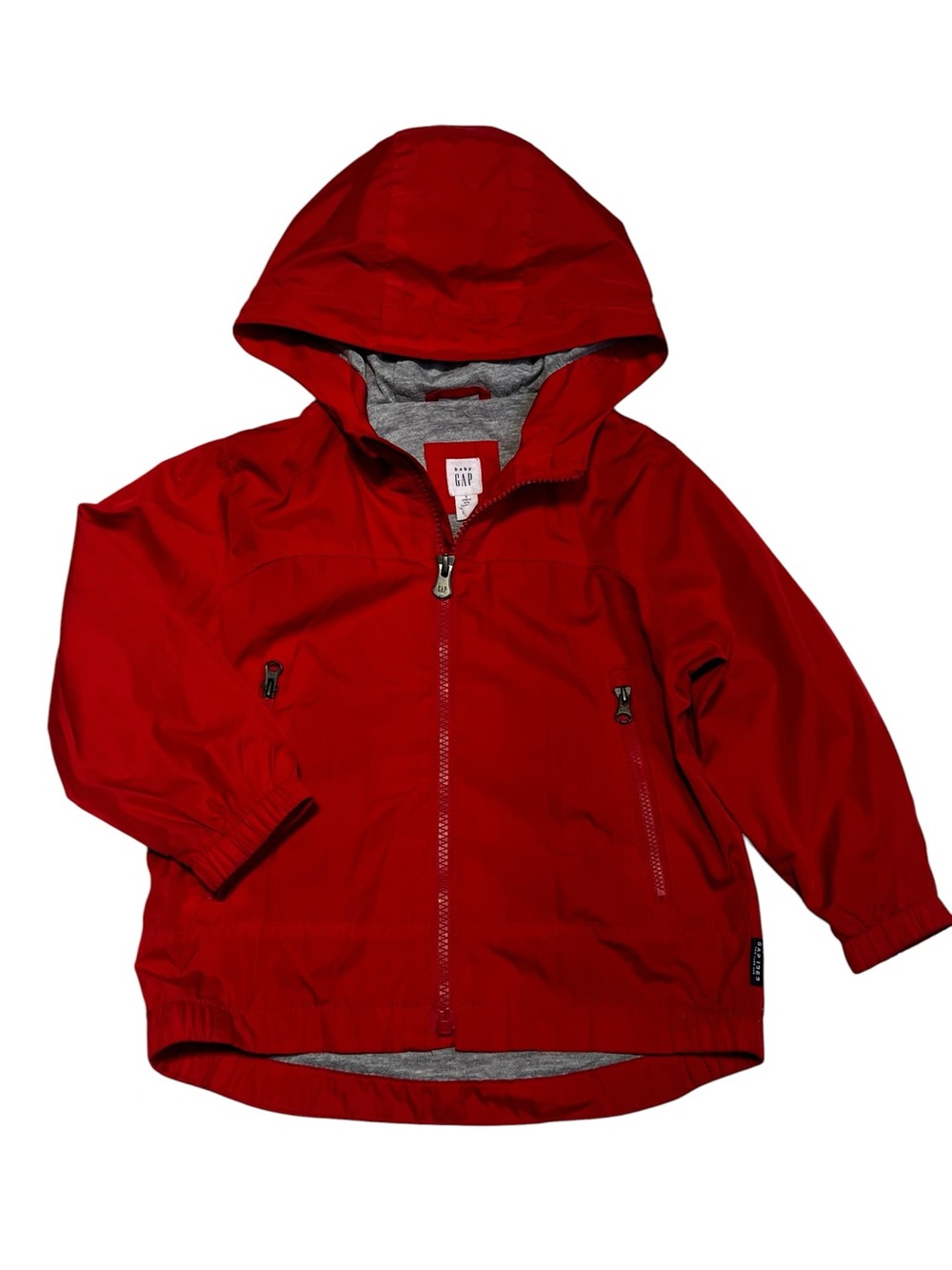 GAP Red Hooded Kids Windbreaker Jacket